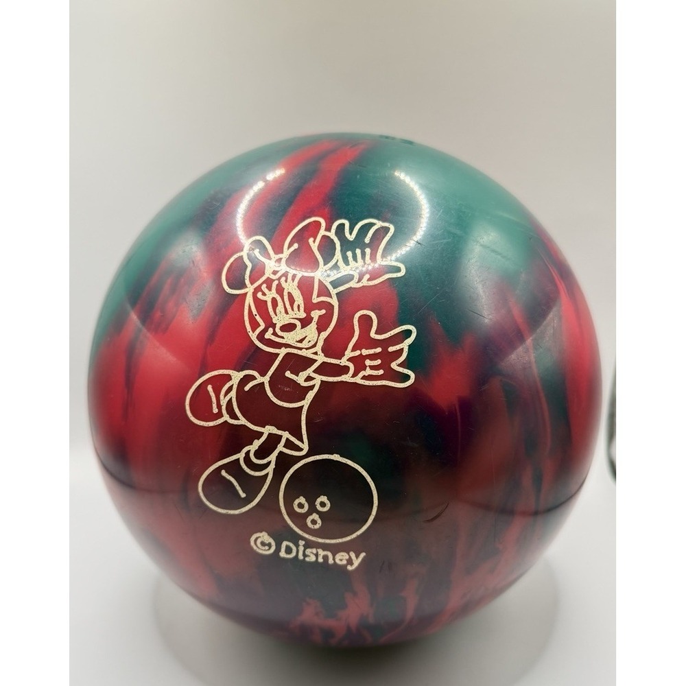Disney‎ Brunswick Minnie Mouse Cosmic Bowling Ball 9lbs 6oz